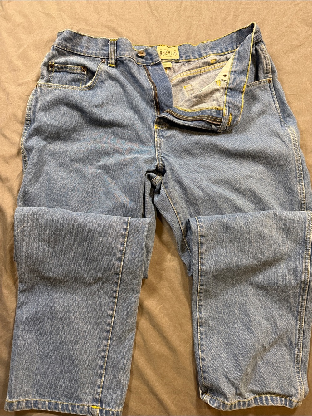 RedHead Light Blue Relaxed Men's Jeans